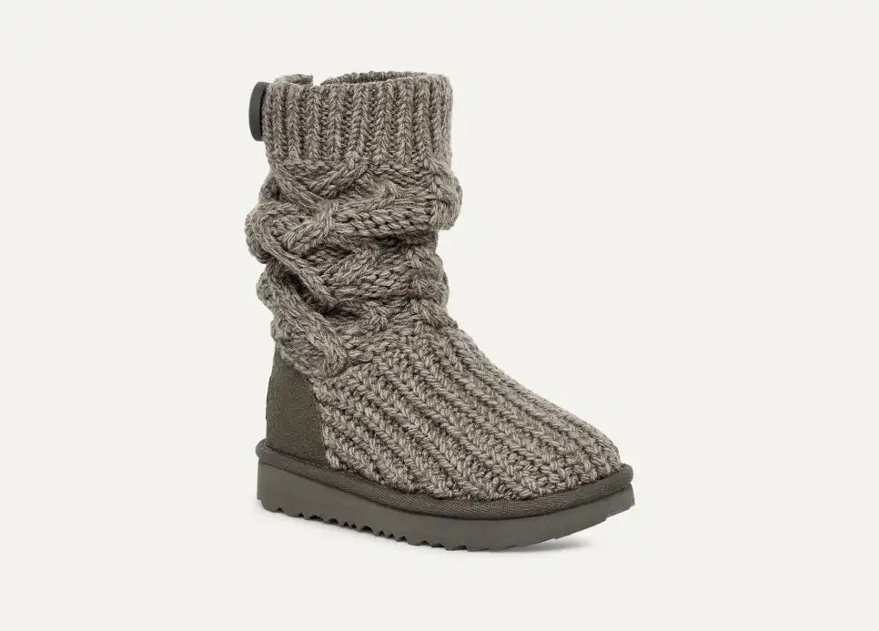 UGG CLASSIC CARDI CABLED KNIT (TODDLER)(PRE-SCHOOL)