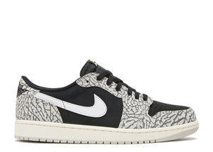 JORDAN 1 RETRO LOW OG 'BLACK CEMENT'