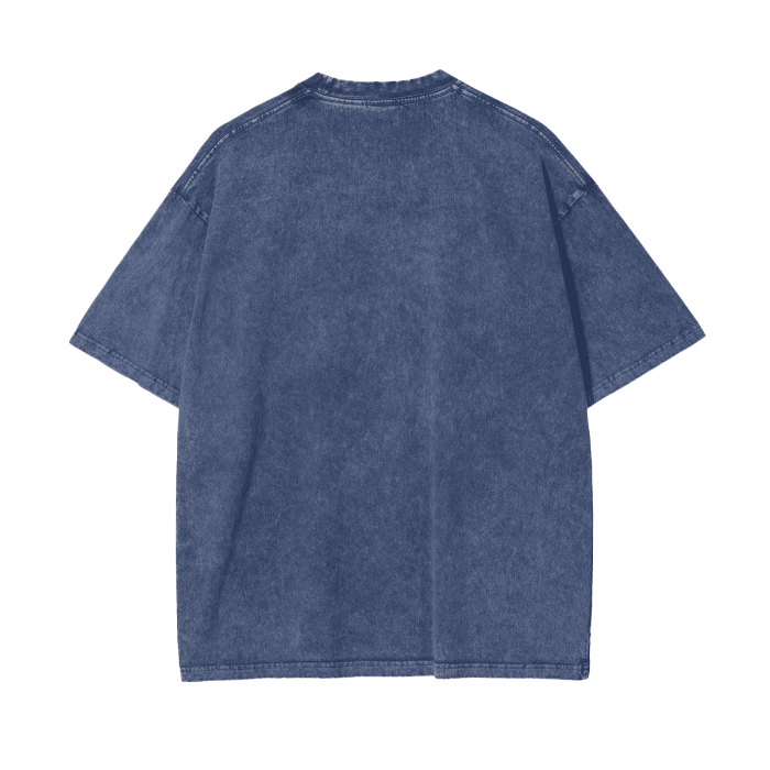 Teddy Acid Wash Oversize T-Shirt