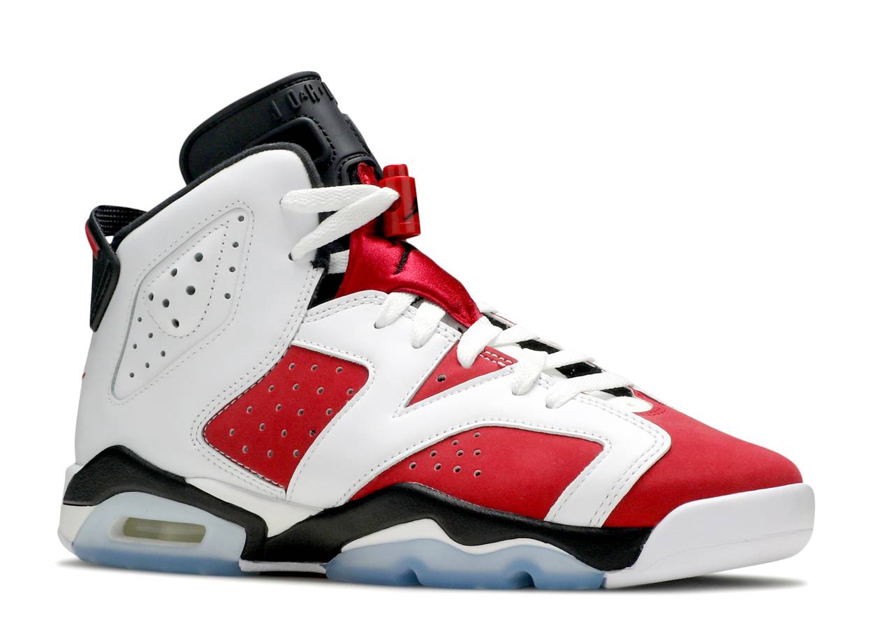 AIR JORDAN 6 RETRO GS 'CARMINE' 2021